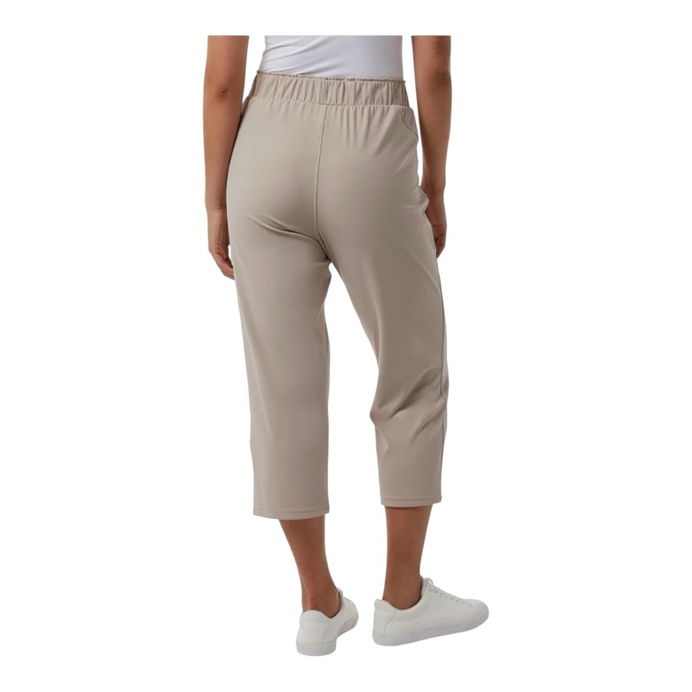 32 Degrees Women Nylon Lux Capri Color: Tan Size Small Large - Picture 3 of 16